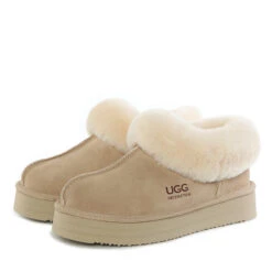 UGG Juliana Platform Slippers -Ugg 4 f3ff41cf 35e4 4b46 ac58 42ec2680f1be
