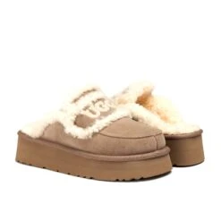 UGG Chloe Fluffy Platform Scuff -Ugg 5090