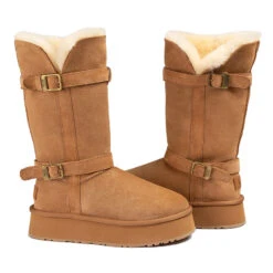 UGG Tall Belt Platform Boots -Ugg 5 9d64b360 90ef 4e9f 81c6 8fb7c0740a9a