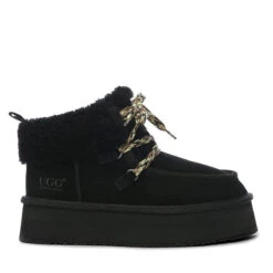 UGG Premium Fluffy-Lace Platform Boots 17 UGG Premium Fluffy-Lace Platform Boots -Ugg B1 49f29e79 933e 43d9 ac2b 9304ea1283f1