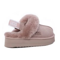 UGG Fluffy Strappy Platform Scuff 38 UGG Fluffy Strappy Platform Scuff -Ugg HSY 5458