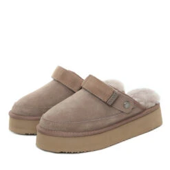 UGG Clogg Wool Platform Scuff -Ugg ab4 0cab34bf 2df9 43a2 91a3 e00f73a90ee0