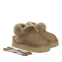 UGG Premium Detachable Fluffy Platform Scuff -Ugg ab4 627c5ee1 74ba 4273 90b0 229d72e42781