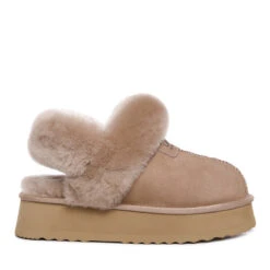 UGG Premium Detachable Fluffy Platform Scuff -Ugg b1 28c6529f e8bc 4ef6 a8e4 c1a71ed953f8