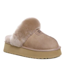 UGG Premium Detachable Fluffy Platform Scuff -Ugg b3 ca5f4382 35c4 4b27 9102 8951fb7f936f