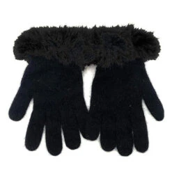 Premium Possum And Merino Wool - Fur Trim Gloves -Ugg bb d3727711 8c40 40c1 87a6 bf2b0ab3d17d