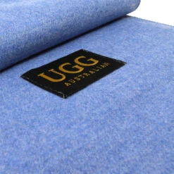 UGG Premium Wool Scarf -Ugg blue scarf2
