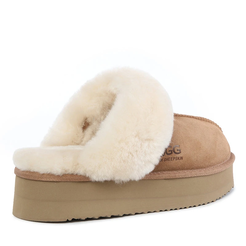 UGG Fluffy Strappy Platform Scuff 9 UGG Fluffy Strappy Platform Scuff - Image 7