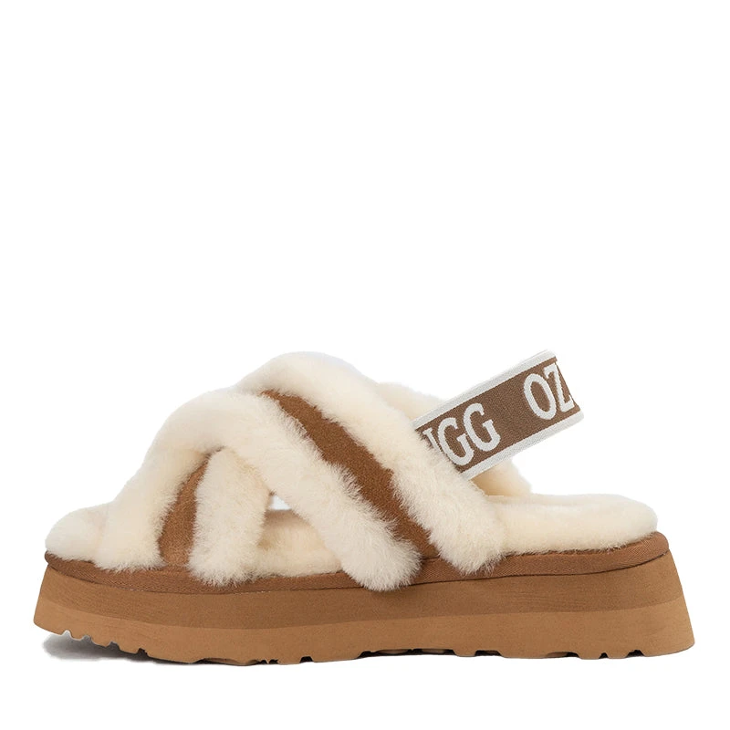 UGG Strappy Cross Sandals 4 UGG Strappy Cross Sandals - Image 2