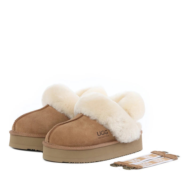 UGG Fluffy Strappy Platform Scuff 11 UGG Fluffy Strappy Platform Scuff - Image 9
