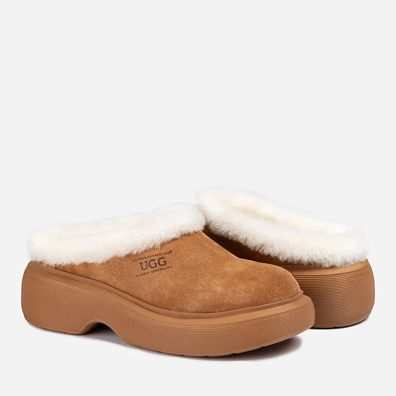 UGG Clogg Platform Slippers 6 UGG Clogg Platform Slippers - Image 4