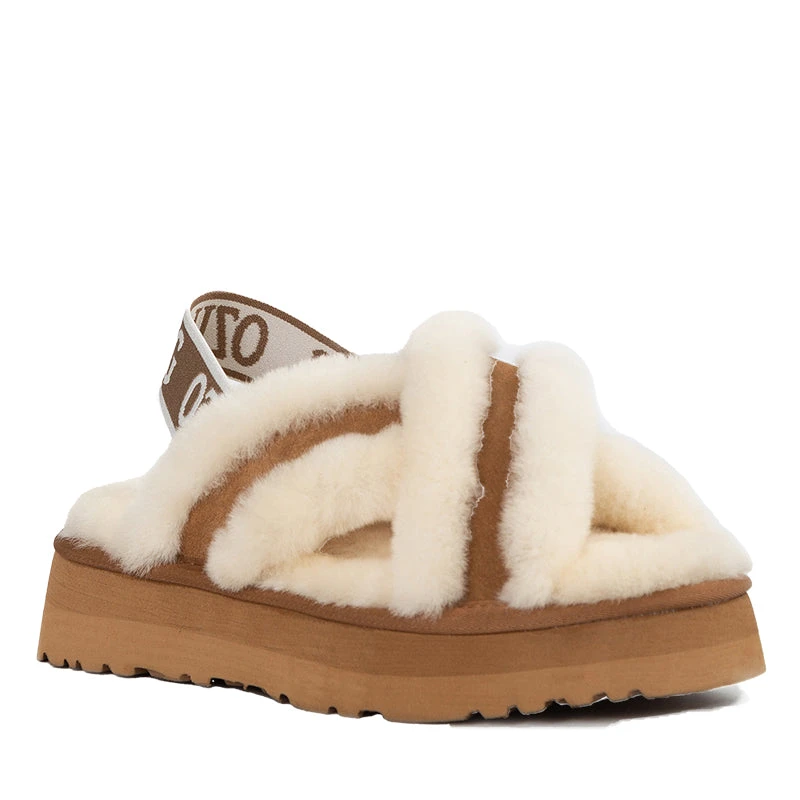 UGG Strappy Cross Sandals 6 UGG Strappy Cross Sandals - Image 4