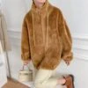 Camille Sheepskin Teddy Jacket -Ugg camille sheepskin teddy jacket 789830