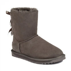 UGG Short Double Back Bow Boots -Ugg g3 9ef236dd ab29 4a2c 8650 823326d82252