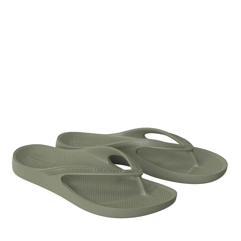 Khaki Arch Support Orthotic Unisex Thongs 7 Khaki Arch Support Orthotic Unisex Thongs - Image 5