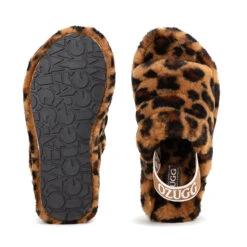 UGG Premium Kids Leopard Sandals -Ugg l5 9a9486d2 9c8c 4911 a068 9f4b94ee8403
