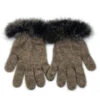 Premium Possum And Merino Wool - Fur Trim Gloves