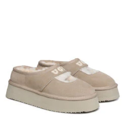 UGG Ultimate Log Platform Slippers -Ugg m4 4db189f1 a28e 480c 9eb7 06b85ea908ca