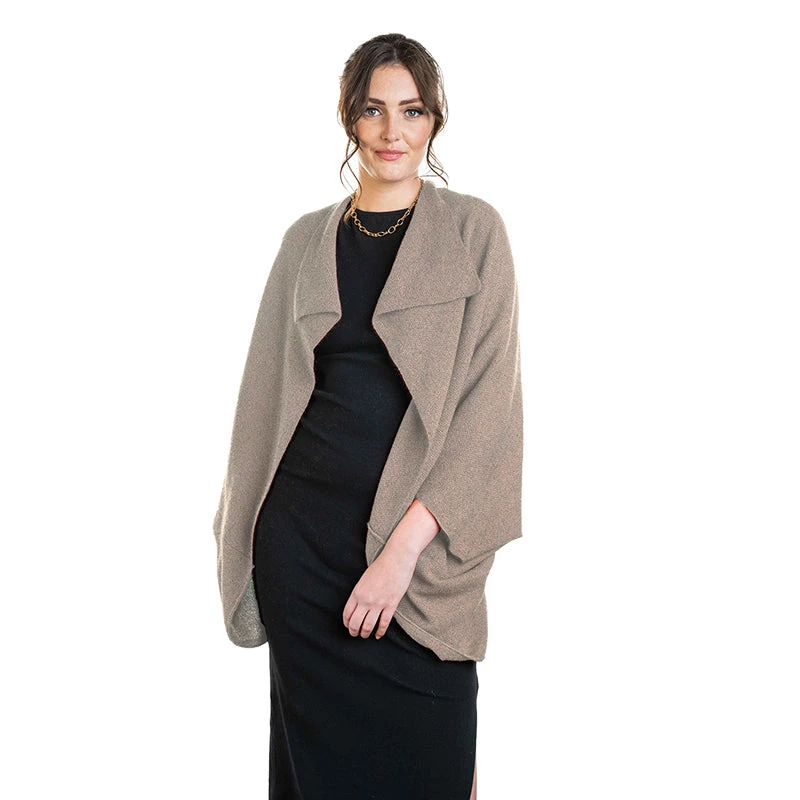 Premium Possum And Merino Wool - Moss Stitch Shrug 17 Premium Possum And Merino Wool - Moss Stitch Shrug - Image 15