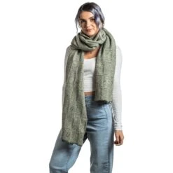 Premium Possum And Merino Wool - Jacquard Wrap -Ugg ms2 072673fc 0b9e 4b7d 9ac7 a18ff6179c16