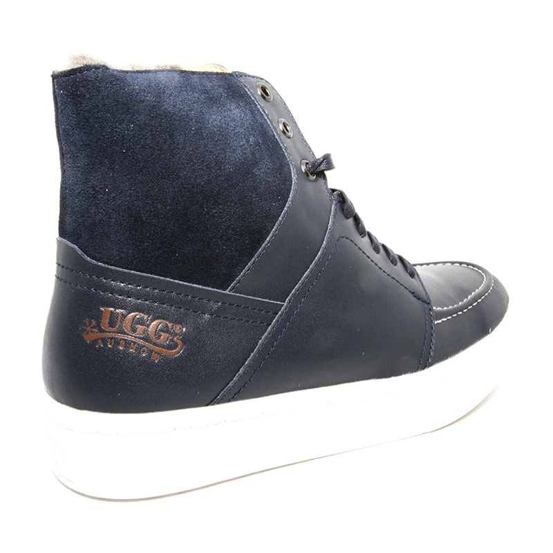 Men Lace-Up Ugg Boots 4 Men Lace-Up Ugg Boots - Image 2