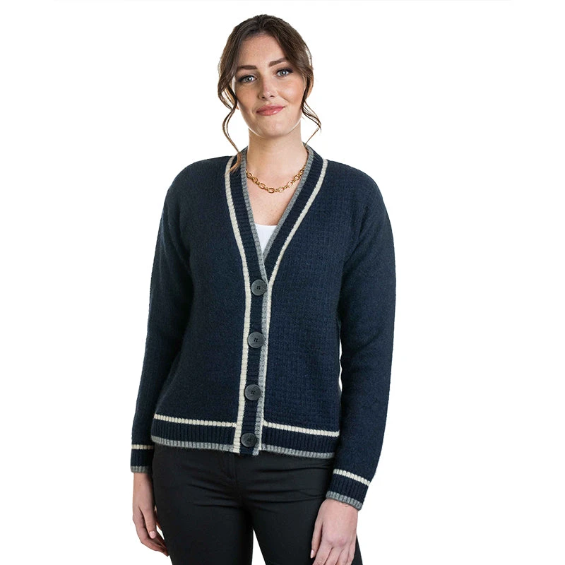 Premium Possum And Merino Wool - V Neck Cardigan 5 Premium Possum And Merino Wool - V Neck Cardigan - Image 3