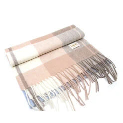 UGG Premium Wool Scarf -Ugg peach