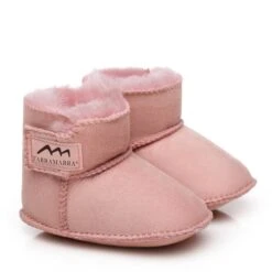 Isla Sheepskin Baby Boots -Ugg pink 4 3d0e0112 ac50 449a a335 3cc55b5fb60f