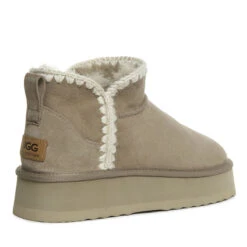 UGG Premium Mini Platform Stitch Boots -Ugg s2 f7e3fe41 ca70 4ea4 9ac9 2569fb696b7d