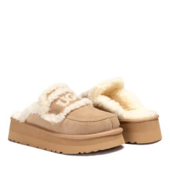 UGG Chloe Fluffy Platform Scuff -Ugg s4 25ba03af b2b1 4ed4 b409 02f5f27ca1d5