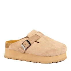 UGG Valentina Platform Suede Leather -Ugg taupe02
