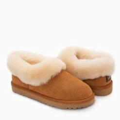 UGG Alberich Fluffy Collar Slippers -Ugg ugg alberich fluffy collar slippers 990487