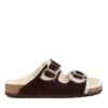 UGG Collins Shearling Buckled Sandals -Ugg ugg collins shearling buckled sandals 261014