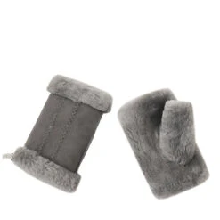 UGG Fluffy Fingerless Wool Mittens -Ugg ugg fluffy fingerless wool mittens 116237