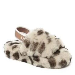 UGG Kids Puffy Leopard Slides -Ugg ugg kids puffy leopard slides 221881