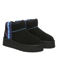 UGG Mini Platform Percale Boots -Ugg ugg mini platform percale boots 444989