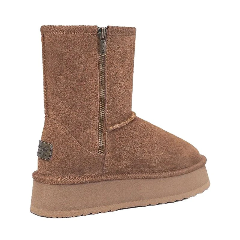 Premium Short Zip Platform Ugg Boots 9 Premium Short Zip Platform Ugg Boots - Image 7