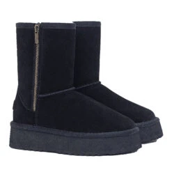 Premium Short Zip Platform Ugg Boots 15 Premium Short Zip Platform Ugg Boots -Ugg ugg premium short zip platform boot 309784