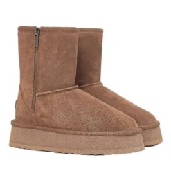 Premium Short Zip Platform Ugg Boots 19 Premium Short Zip Platform Ugg Boots -Ugg ugg premium short zip platform boot 390742