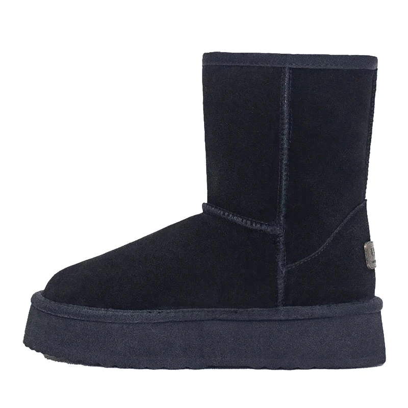 Premium Short Zip Platform Ugg Boots 5 Premium Short Zip Platform Ugg Boots - Image 3