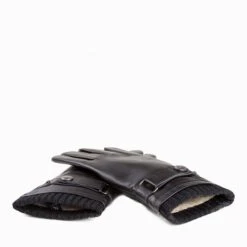 UGG Premium Touch Screen Men's Silver Stud Gloves -Ugg ugg premium touch screen mens silver stud gloves 126499