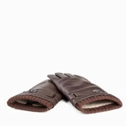 UGG Premium Touch Screen Men's Silver Stud Gloves -Ugg ugg premium touch screen mens silver stud gloves 467140