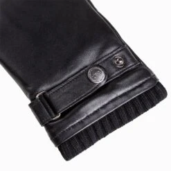 UGG Premium Touch Screen Men's Silver Stud Gloves -Ugg ugg premium touch screen mens silver stud gloves 685535